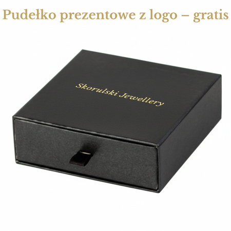 Naszyjnik - muszla biała, hematyt złoty i srebro złocone