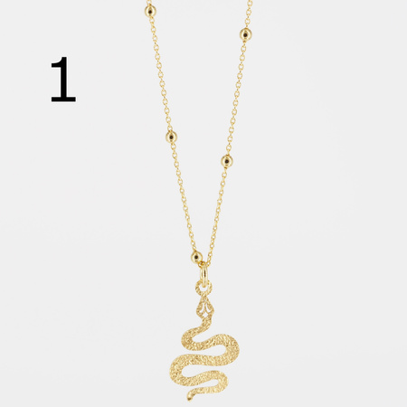 Srebrny naszyjnik ze słoniem – złocony 24K, symbol szczęścia