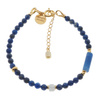 Bransoletka - mix kamieni Lapis Lazuli, Morganit, Awenturyn