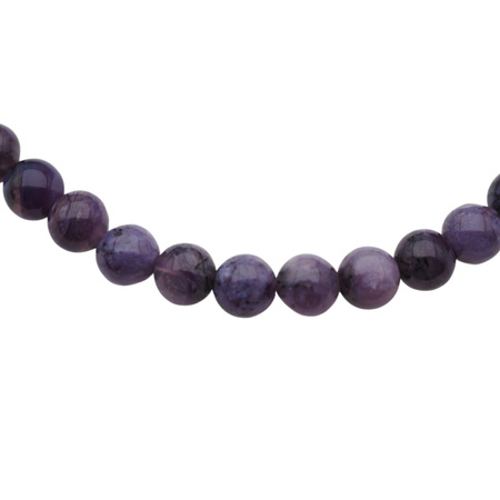 Bransoletka 19cm - Czaroit kulki 6mm