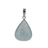 Zawieszka - Akwamaryn łza w srebrze