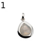 Zawieszka - Kamień Księżycowy łza w srebrze