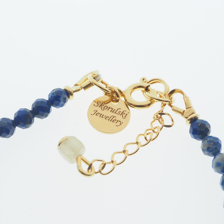 Bransoletka - mix kamieni Lapis Lazuli, Morganit, Awenturyn