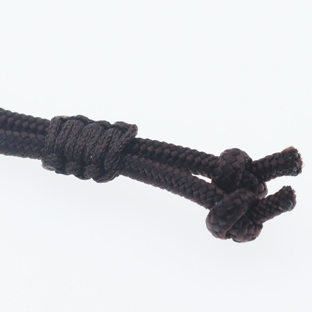 Naszyjnik regulowany- surowy Ametyst Zielony na sznurku