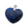 Zawieszka - Lapis Lazuli serce w srebrze