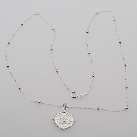 Naszyjnik oko proroka - srebro