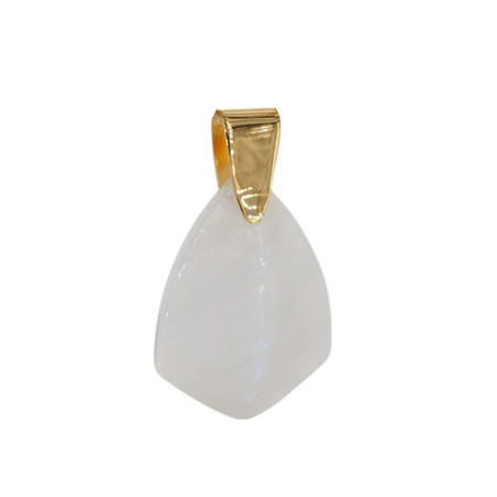 Zawieszka z Kamieniem Księżycowym w srebrze złoconym