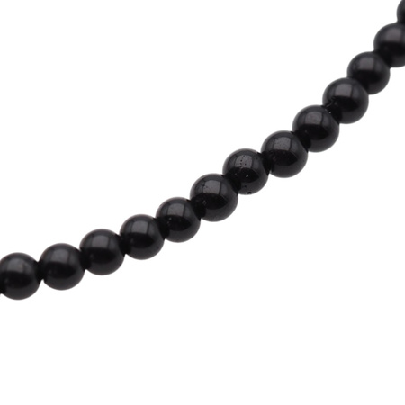 Naszyjnik obfitości i ochrony - Cytryn, Turmalin czarny, koniczynka i srebro złocone