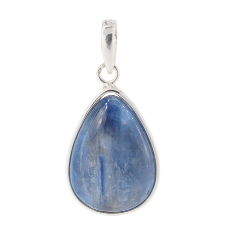 Zawieszka z kyanitem w srebrze rodowanym