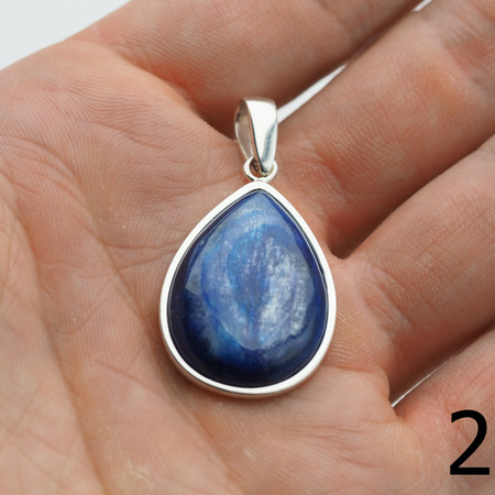 Zawieszka z kyanitem w srebrze