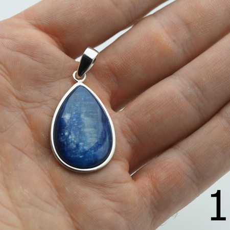 Zawieszka z kyanitem w srebrze