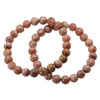 Bransoletka - Rodochrozyt kulki 8mm
