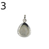 Zawieszka - Kamień Księżycowy łza w srebrze