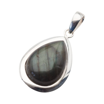 Zawieszka z Labradorytem w srebrze