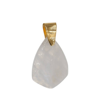 Zawieszka z Kamieniem Księżycowym w srebrze złoconym