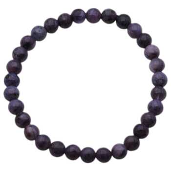 Bransoletka 19cm - Czaroit kulki 6mm